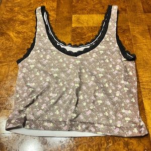 Floral Crop Top from Aeropostale - M